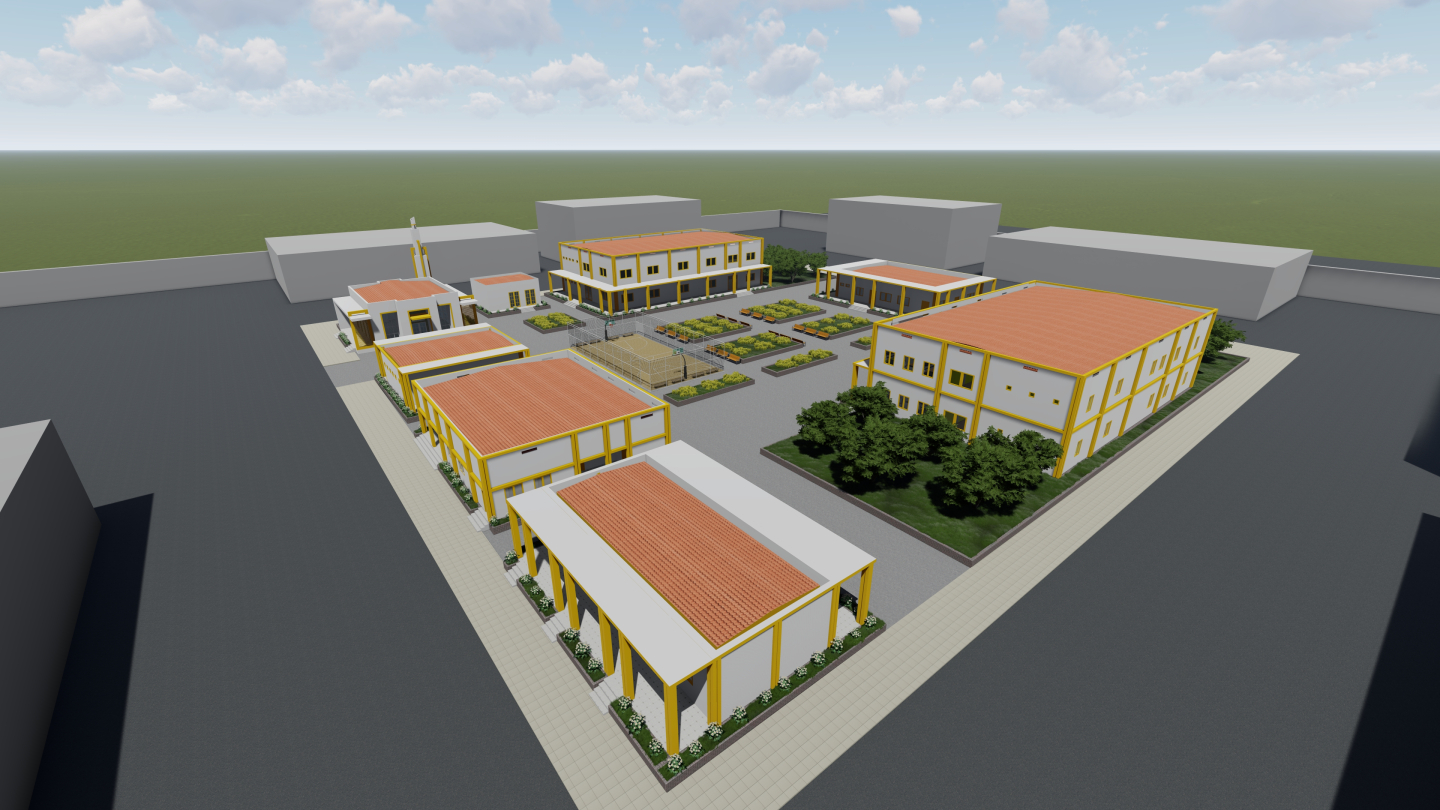 Çad Köyü Proje Tasarımı